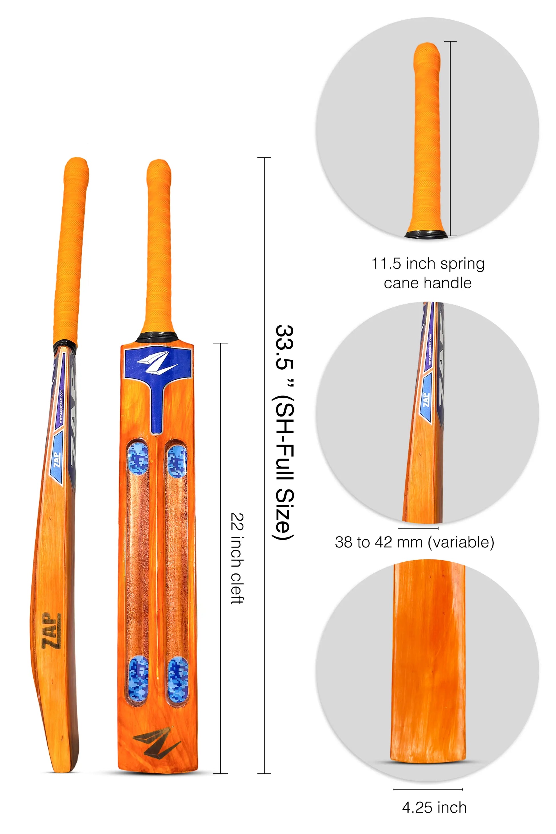 ZAP Glaze Tennis Scoop Bat (New Edition)-1